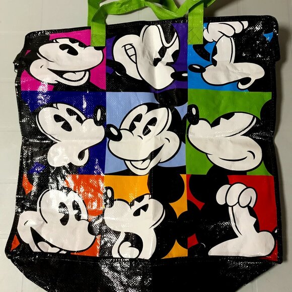 Large Reuseable Disney Mickey Mouse Bag - Picture 1 of 7
